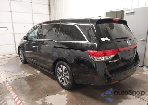 2014 Honda Odyssey Touring/Touring Elite from USA, damaged, VIN 5FNRL5H93EB035445